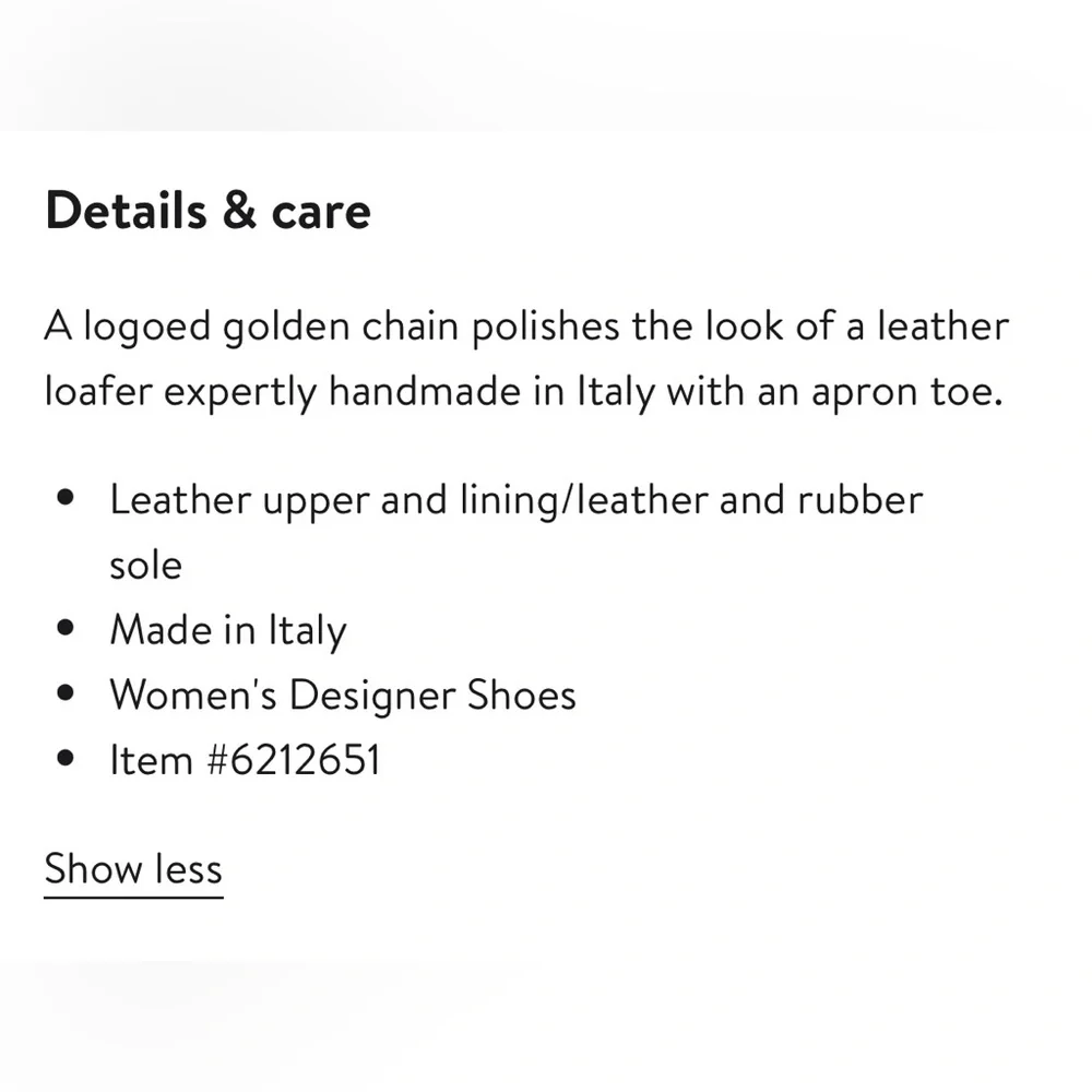 NWT Tod’s - Kate loafer with chain detail, black leather, size 36.5 (US6.5) - Picture 2 of 7